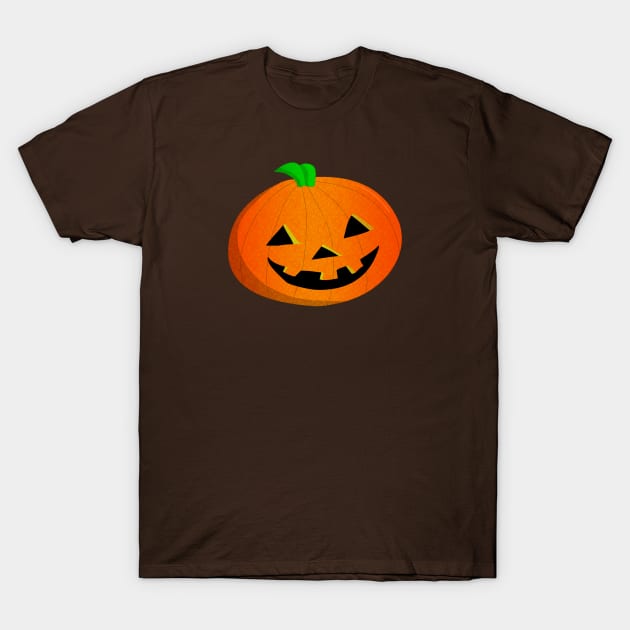 Halloween Pumpkin T-Shirt by scoffin